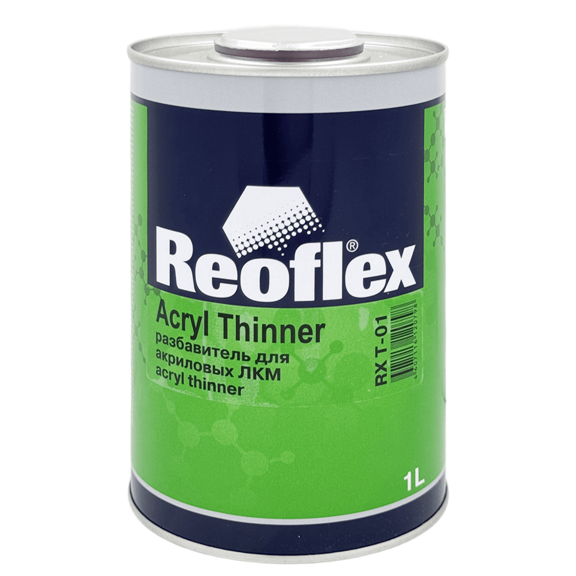 REOFLEX RX T-01 Acryl Thinner Разбавитель для акриловых ЛКМ 1л