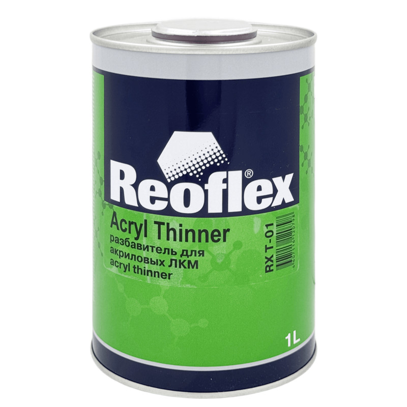 REOFLEX RX T-01 Acryl Thinner Разбавитель для акриловых ЛКМ 1л