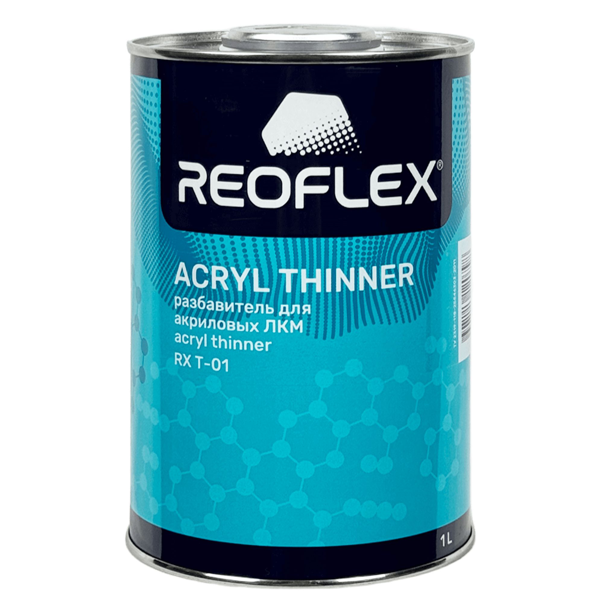 REOFLEX RX T-01 Acryl Thinner Разбавитель для акриловых ЛКМ 1л