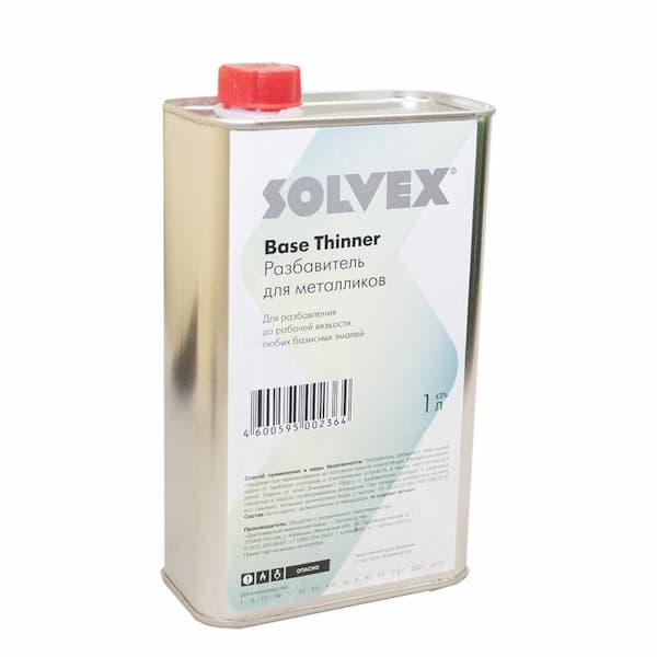 SOLVEX Base Thinner Разбавитель для металликов 1л
