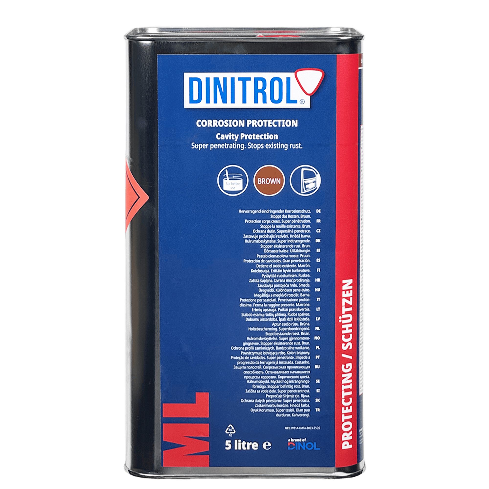 DINITROL ML Антикор для скрытых полостей 5л