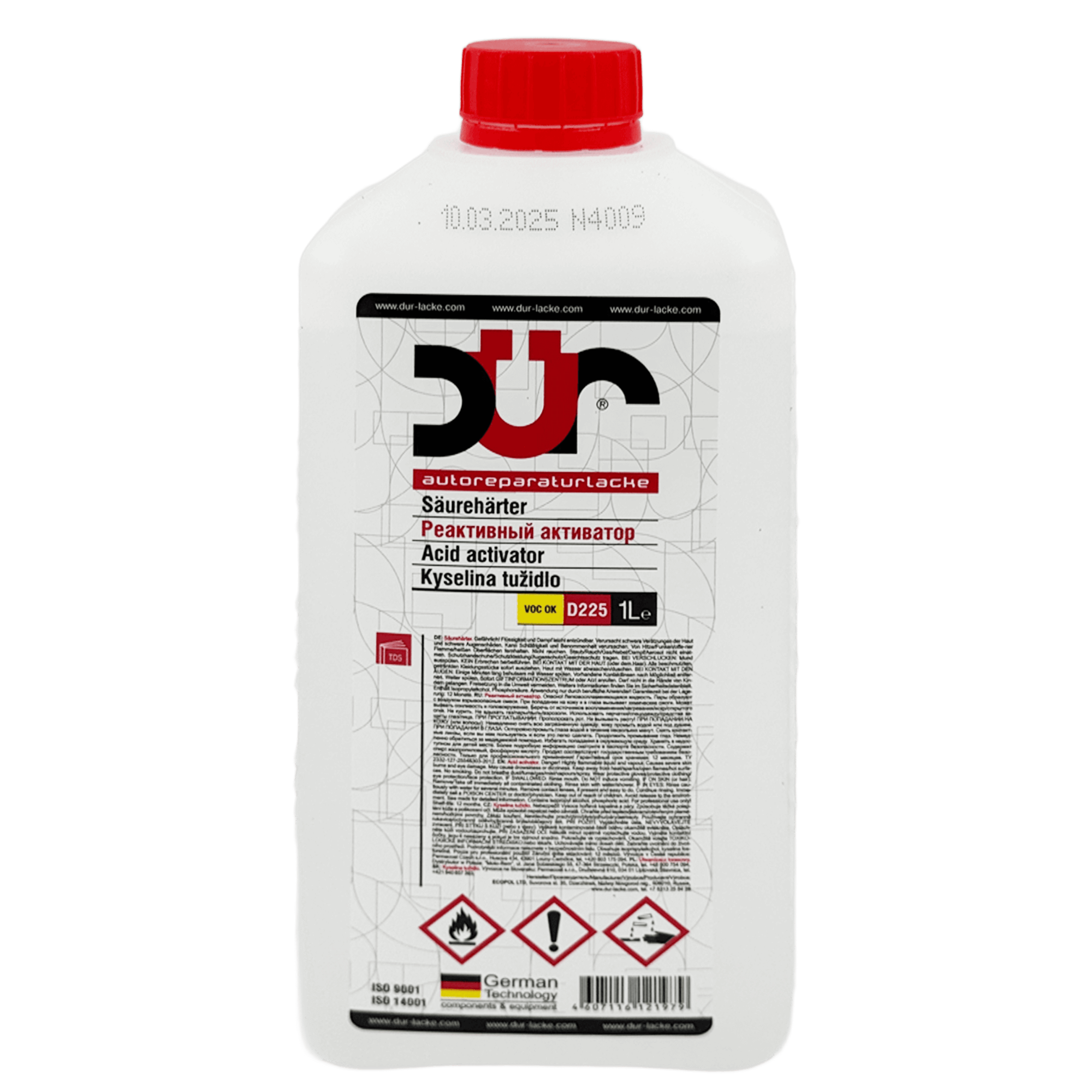 DUR D345 CF Реактивный грунт 1л + 1л (D225) превью #2