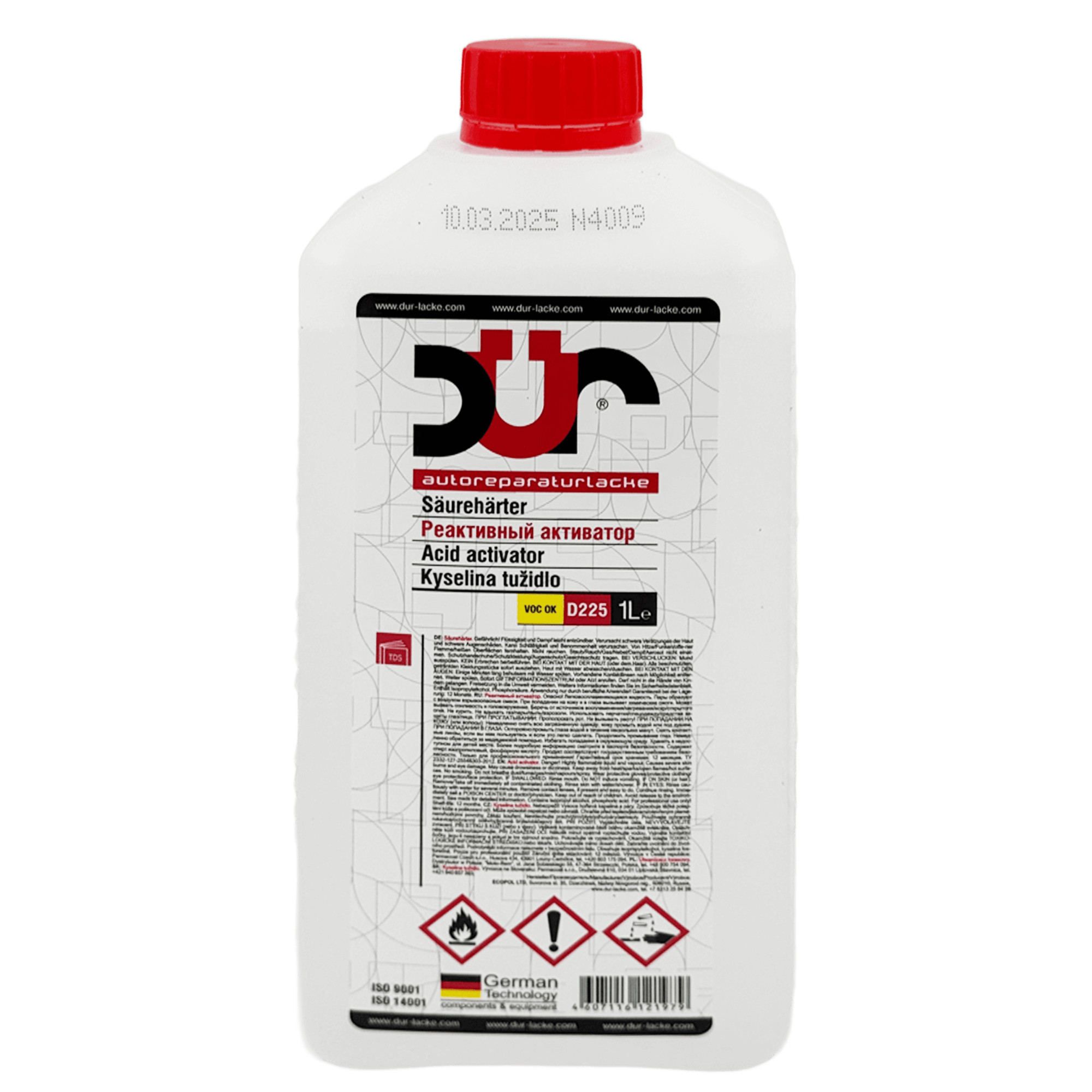 DUR D345 CF Реактивный грунт 1л + 1л (D225) превью #2
