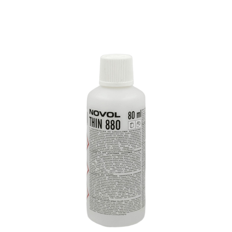 NOVOL SPRAY Шпатлёвка жидкая 1,2кг + 0,08л (Разбавитель) + 50 мл (Отвердитель)