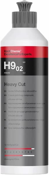 KOCH-CHEMIE 458250 Heavy Cut H9.02 Крупнозернистая полировальная паста без силикона 250мл 
