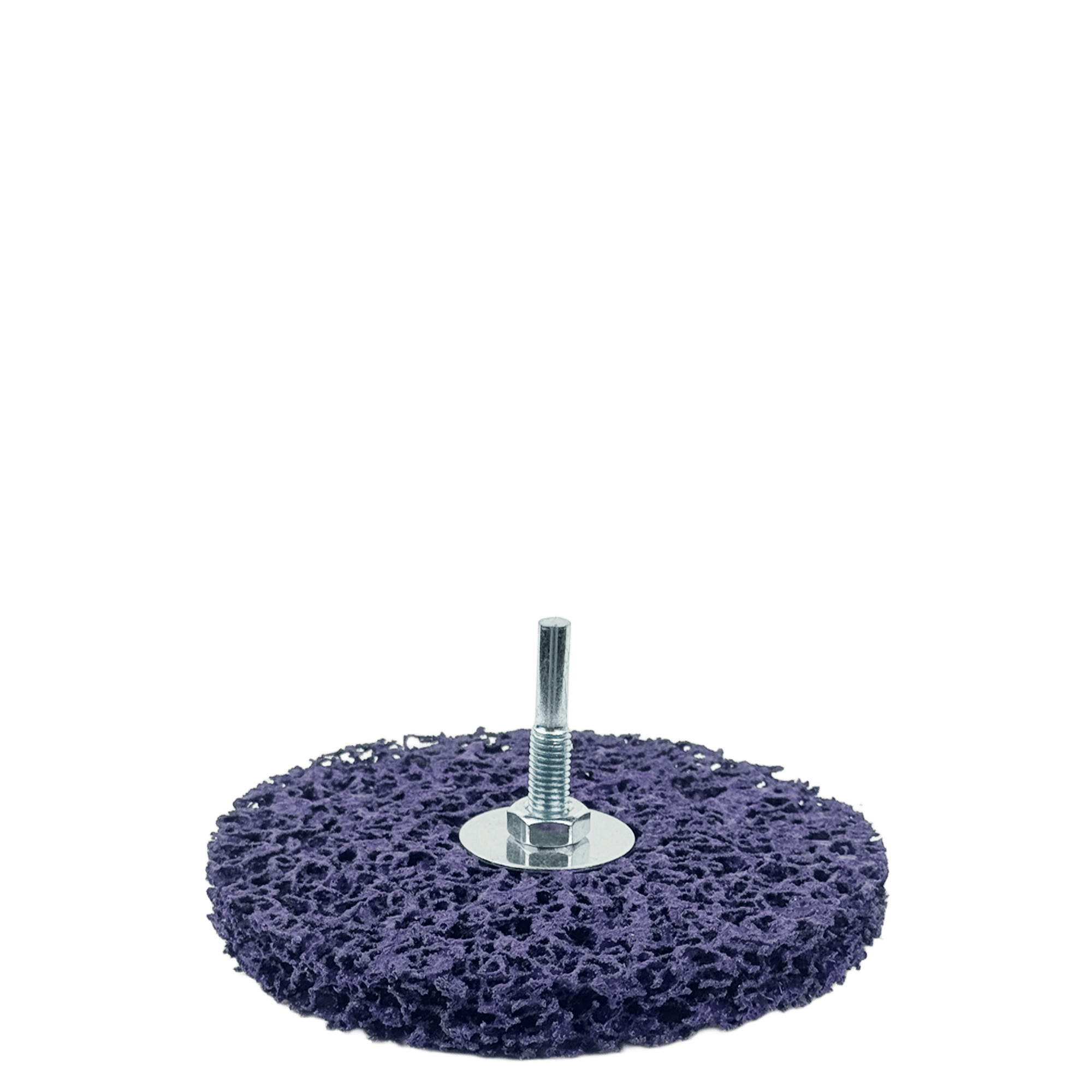 Зачистной круг "коралловый" фиолетовый с адаптером 125мм  превью #2