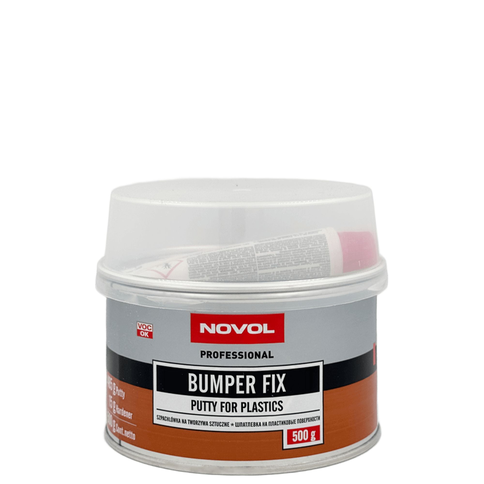NOVOL BUMPER FIX Шпатлёвка по пластику 0.5кг
