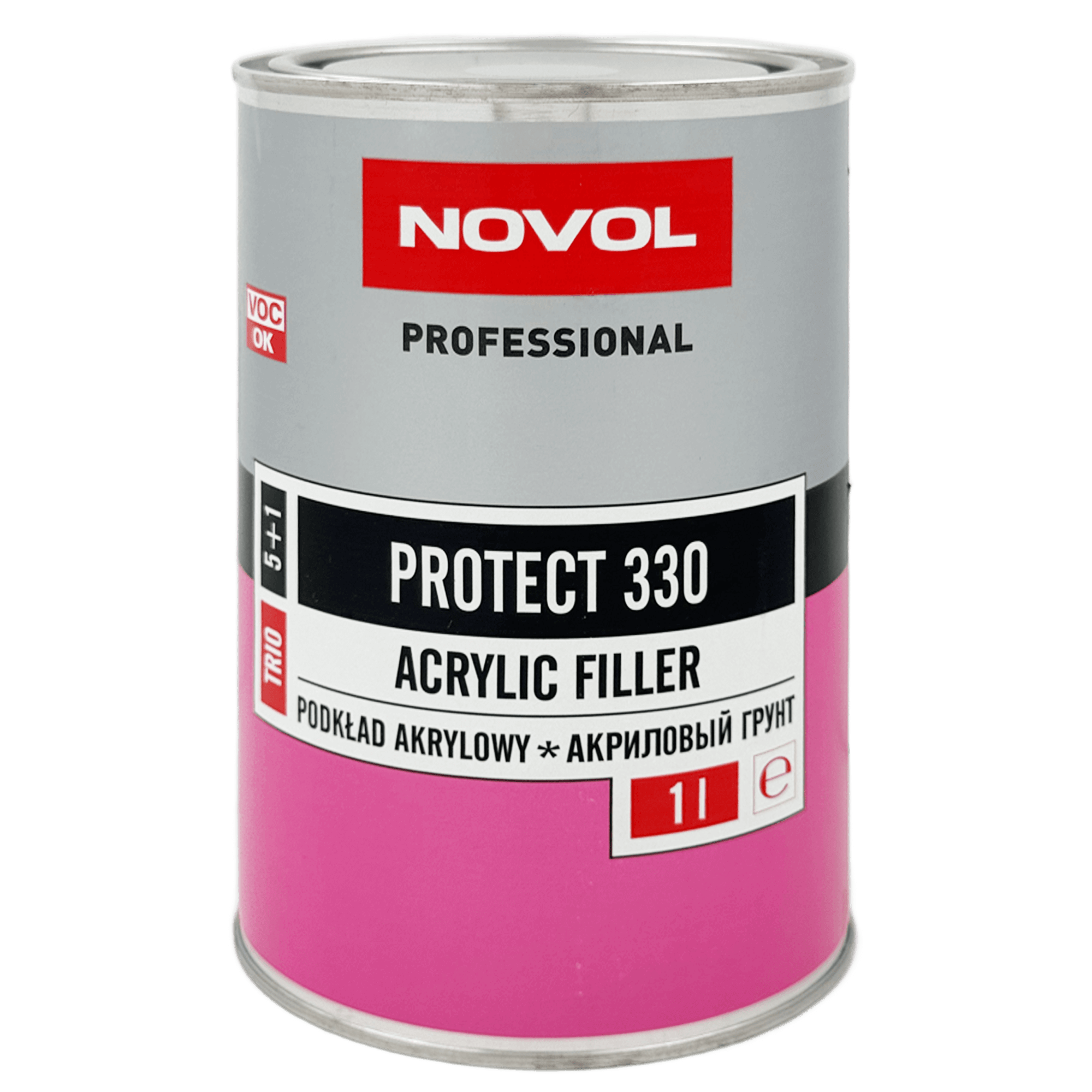 NOVOL PROTECT 330 5+1 (MS) Грунт акриловый 1л + 0.2л (H 5520)