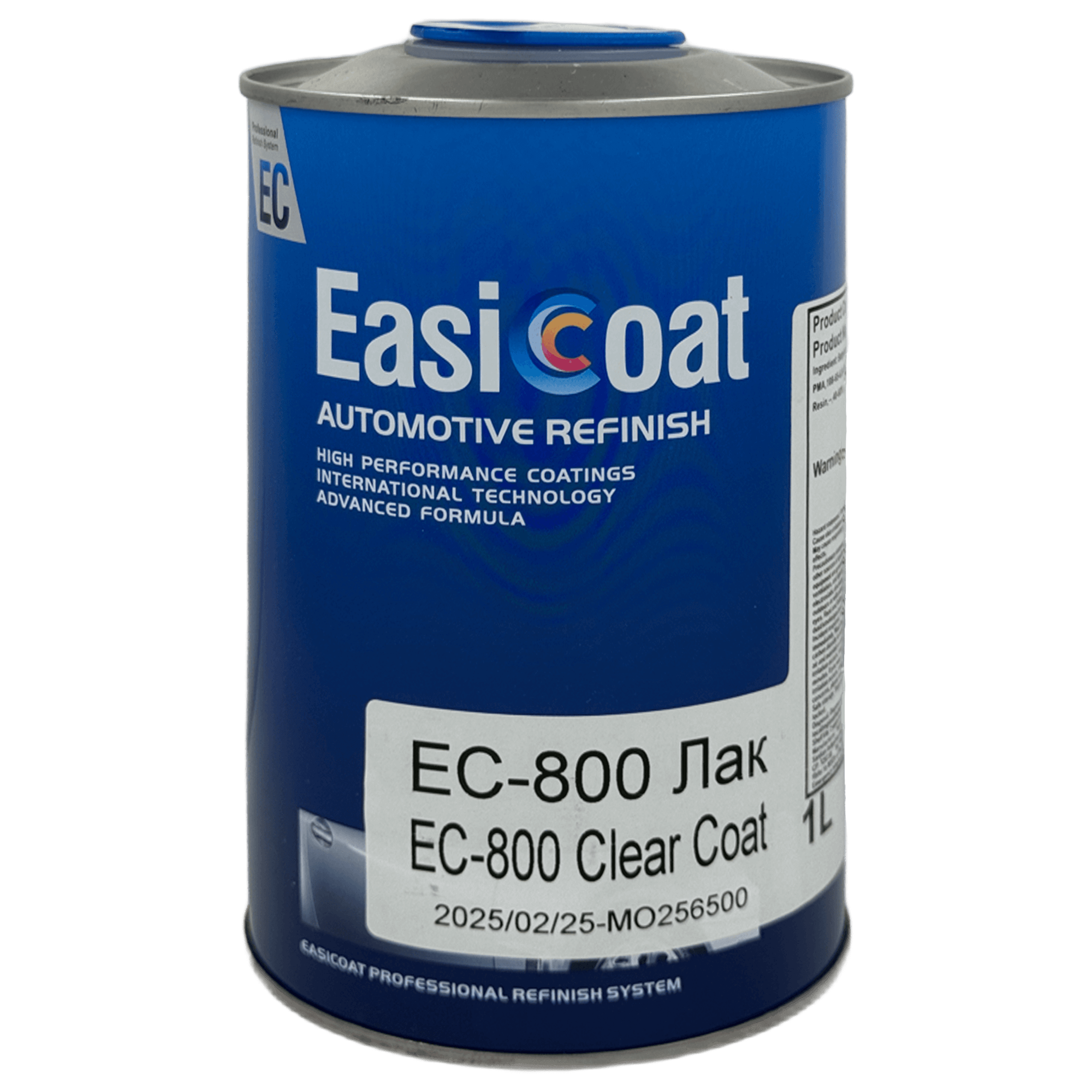 EASICOAT EC-800 Clear Coat Акриловый лак 1л + 0.5л (EC-802 отвердитель)