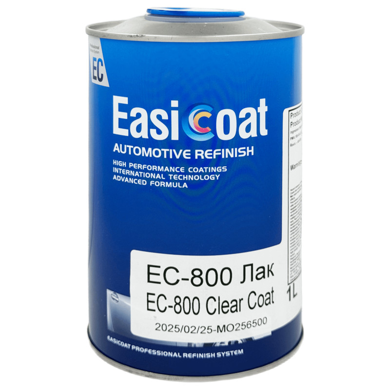 EASICOAT EC-800 Clear Coat Акриловый лак 1л + 0.5л (EC-802 отвердитель)
