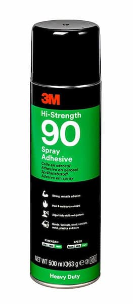 3M Hi-Strength 90 Contact Adhesive Высокопрочный аэрозольный клей 500мл 