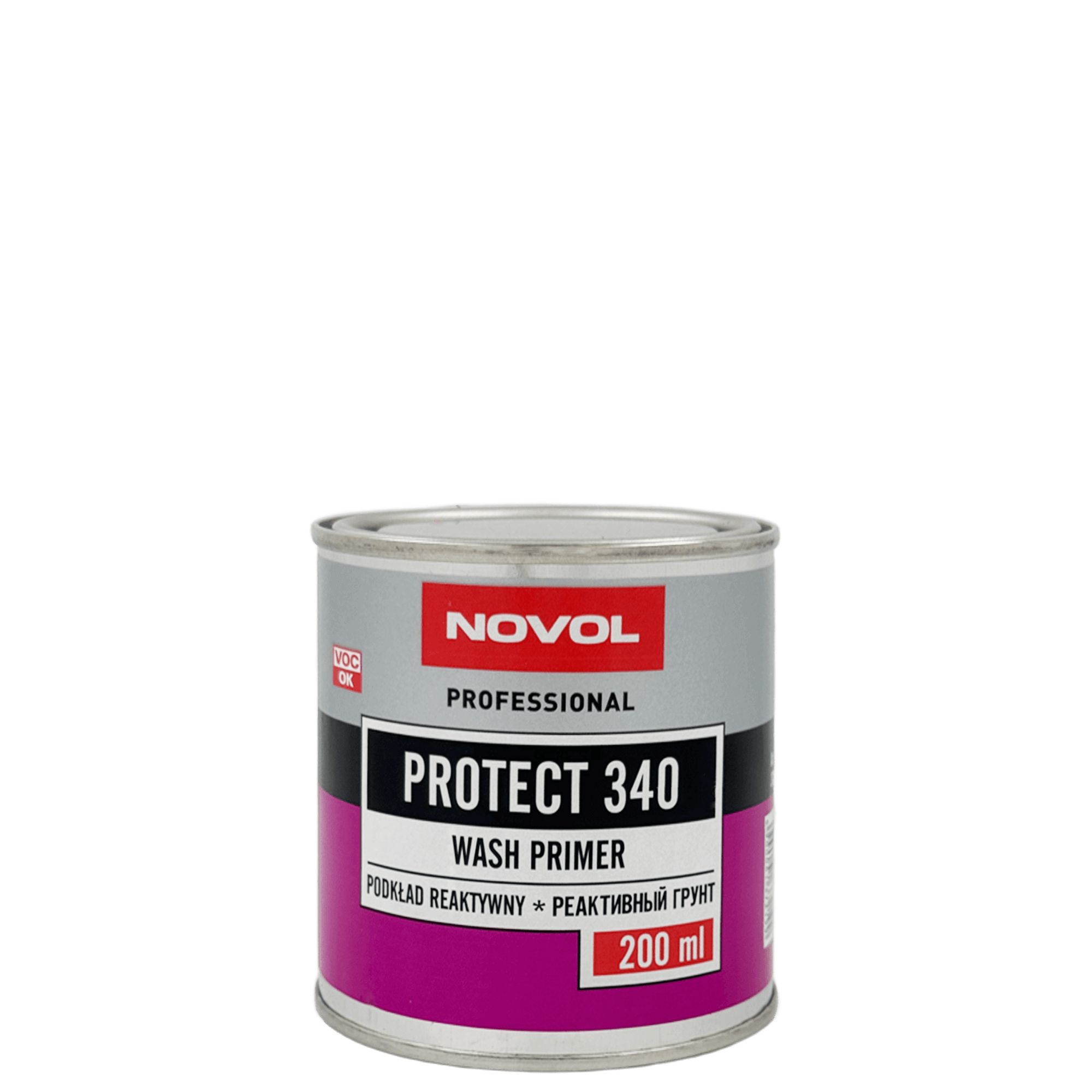 NOVOL PROTECT 340 Wash Primer 1+1 Грунт реактивный 0,2л+0,2л (Н5910) превью #1