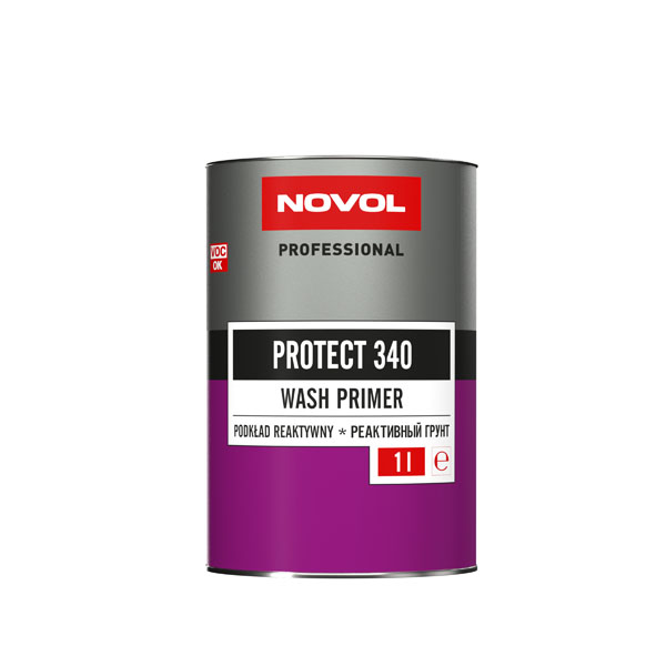 NOVOL PROTECT 340 Wash Primer 1+1 Грунт реактивный 1л+1л (Н5910)