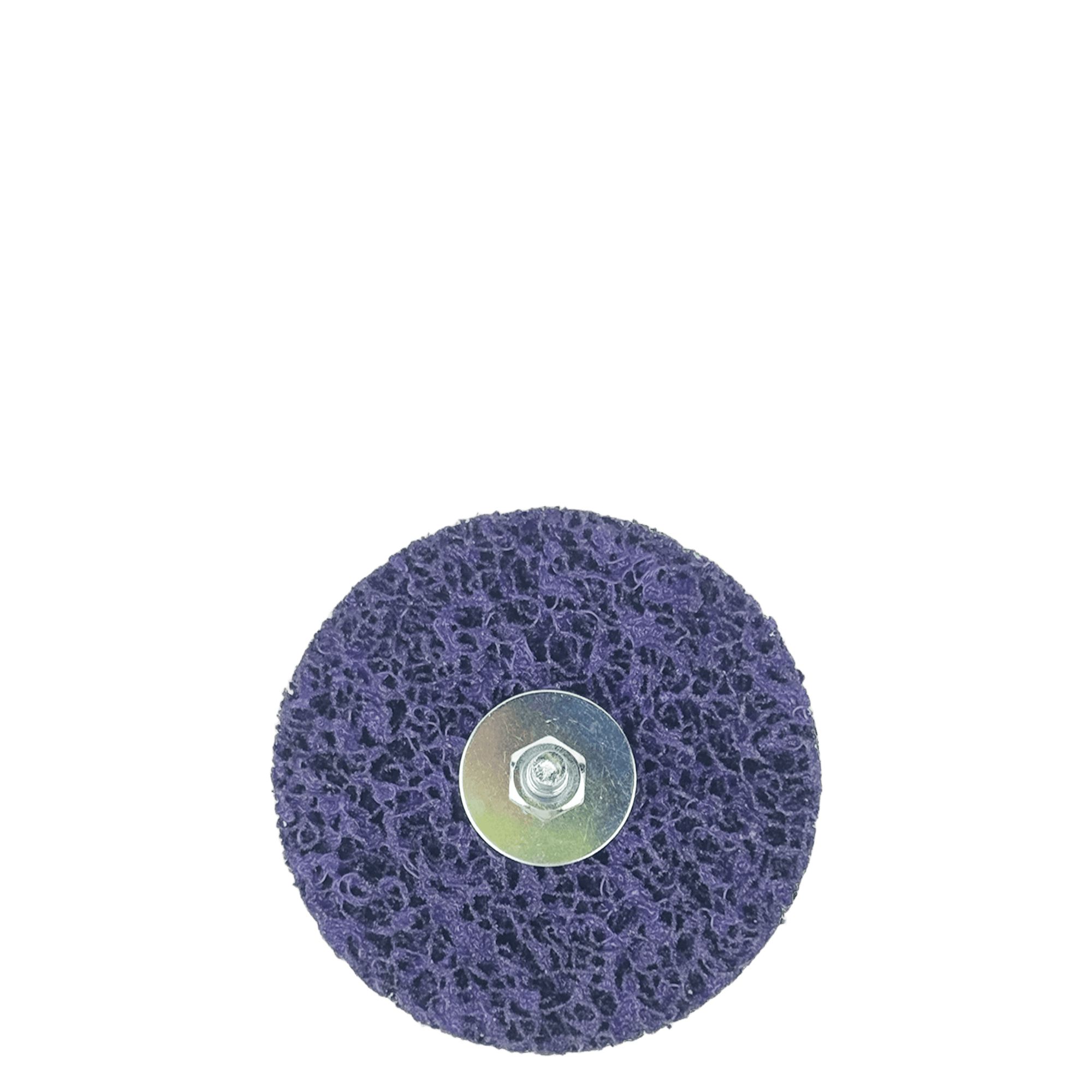 Зачистной круг "коралловый" фиолетовый с адаптером 100мм  превью #1