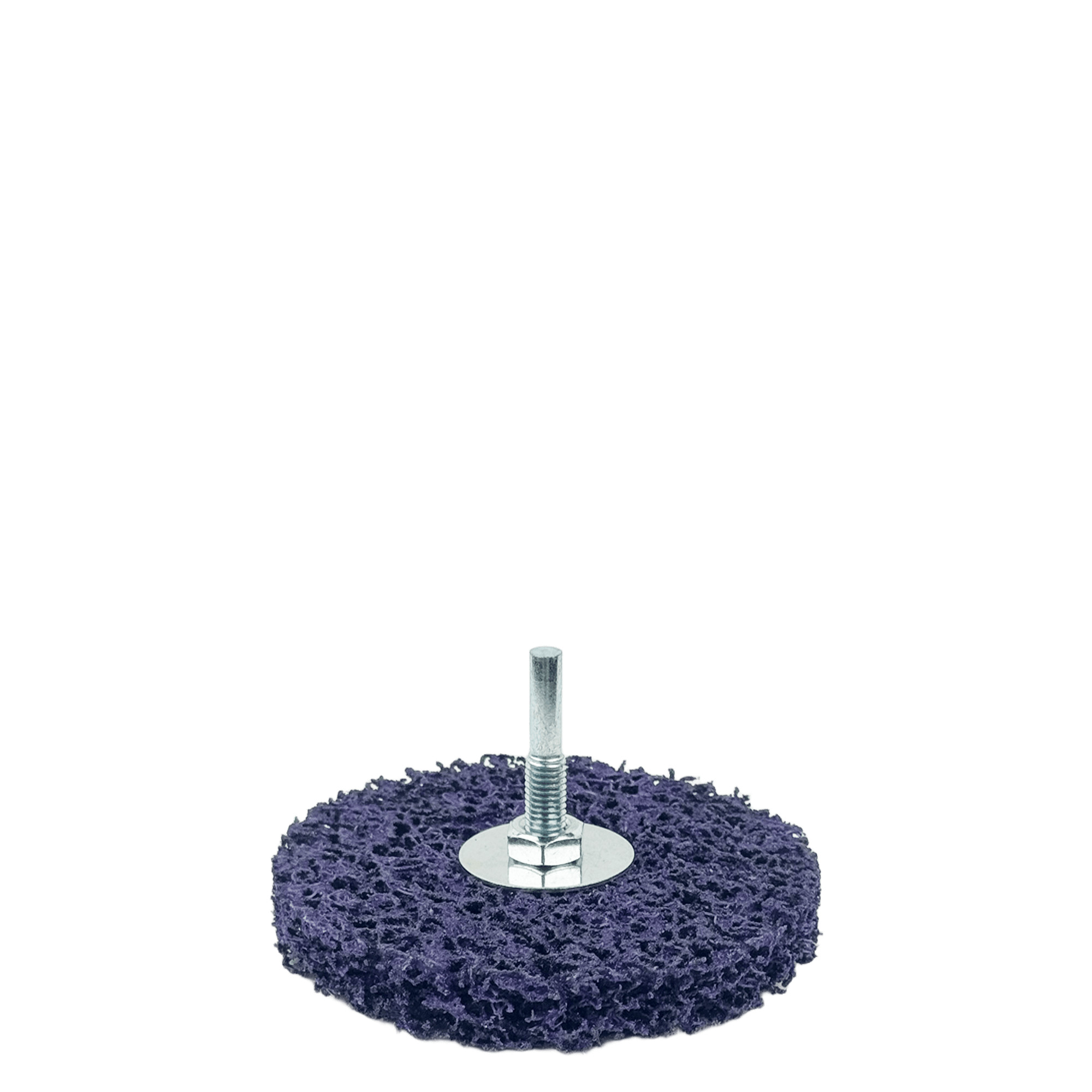 Зачистной круг "коралловый" фиолетовый с адаптером 100мм  превью #2