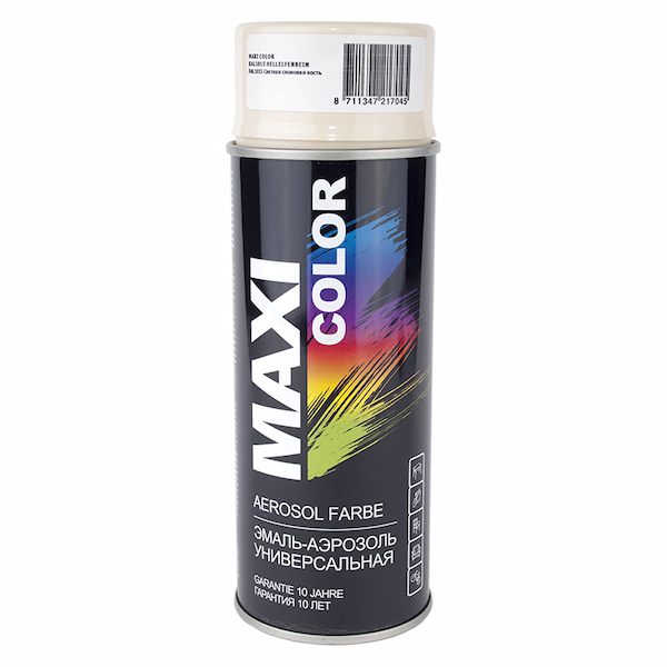 MAXICOLOR Аэрозольная эмаль 400мл превью #2