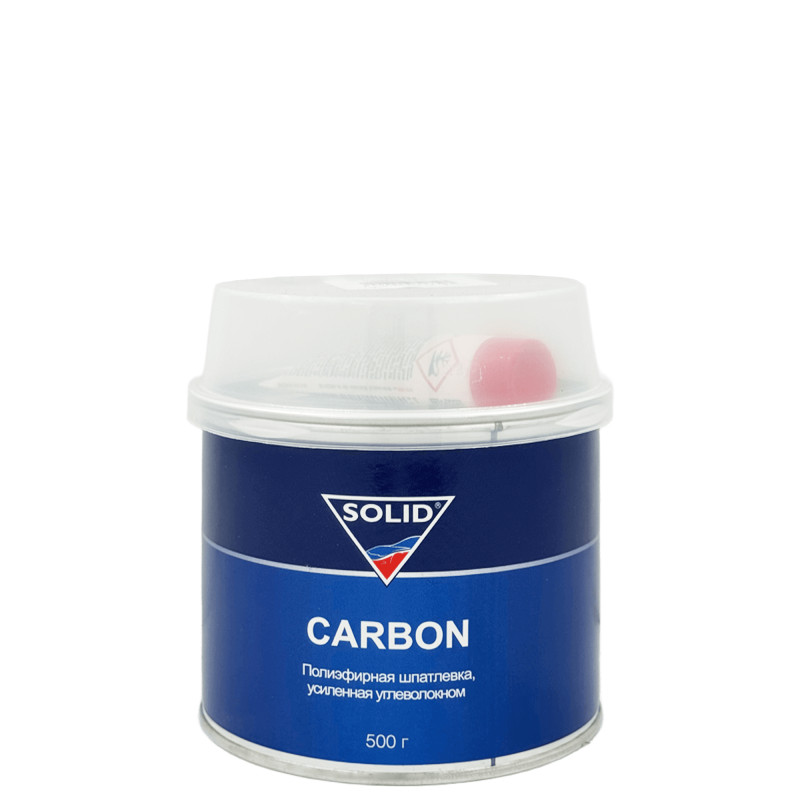SOLID CARBON Полиэфирная шпатлевка, усиленная углеволокном 500г