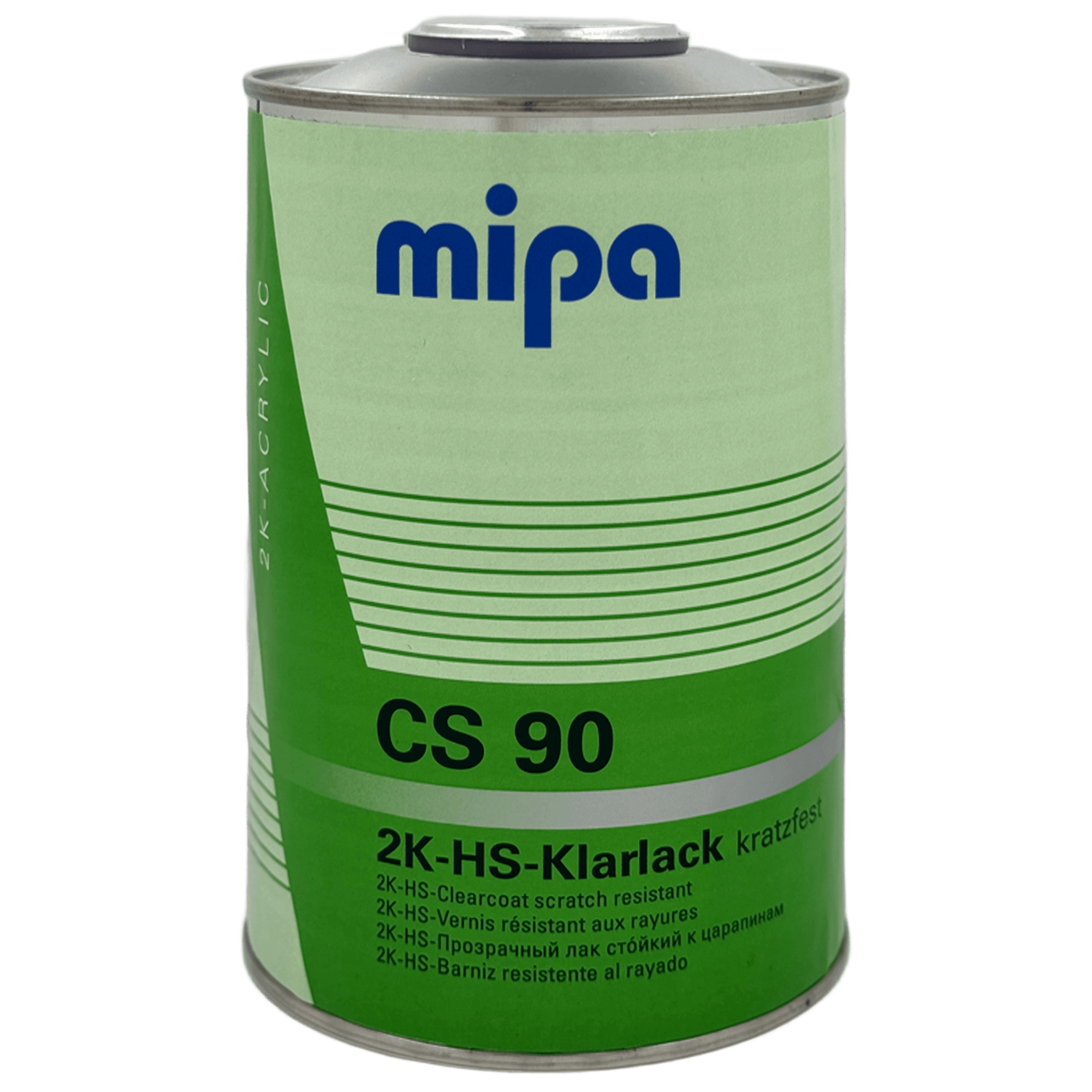 MIPA 2К-HS-Klarlack CS90 Лак акриловый стойкий к царапинам 1л + 0,5л (MS25)