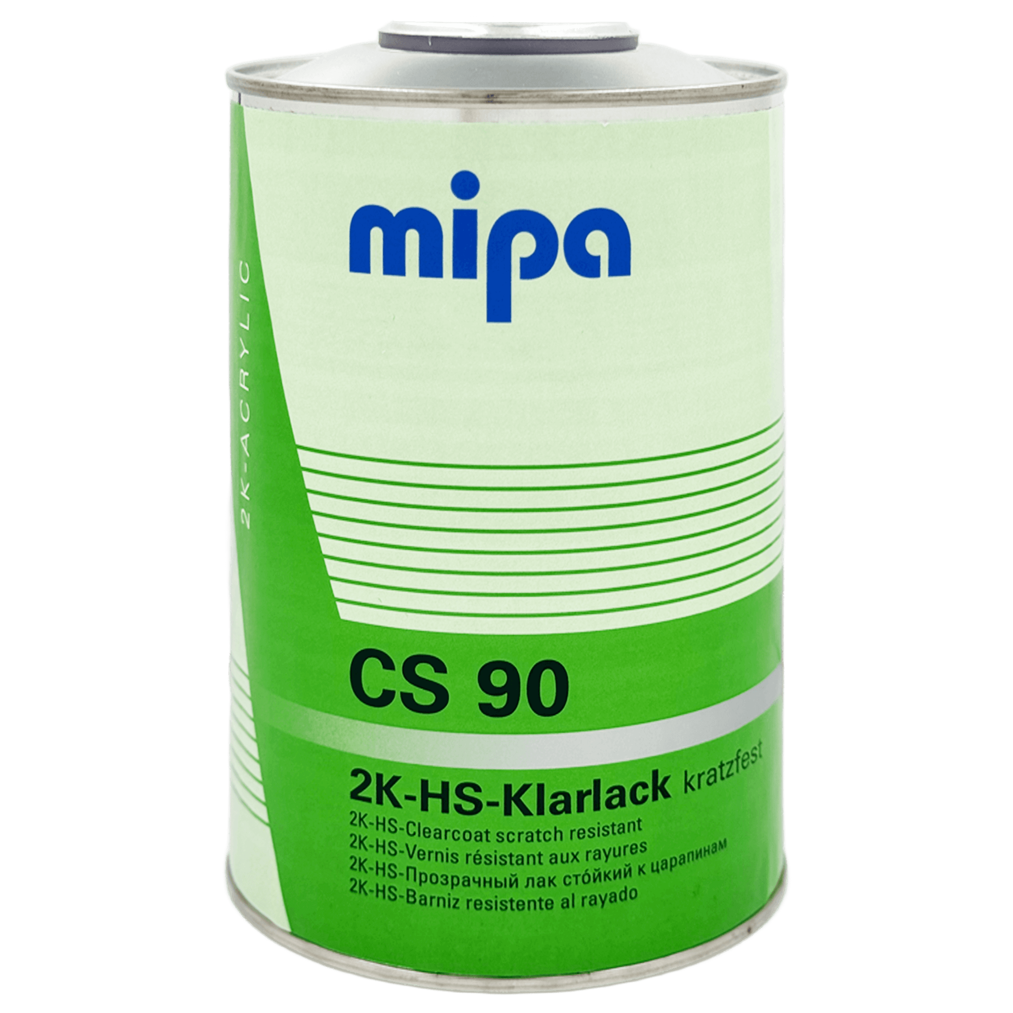 MIPA 2К-HS-Klarlack CS90 Лак акриловый стойкий к царапинам 1л + 0,5л (MS25)