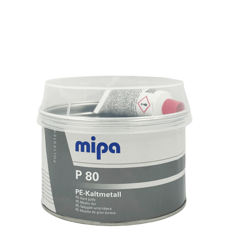 MIPA P80 Kaltmetall Шпатлевка твердая жаростойкая 1кг