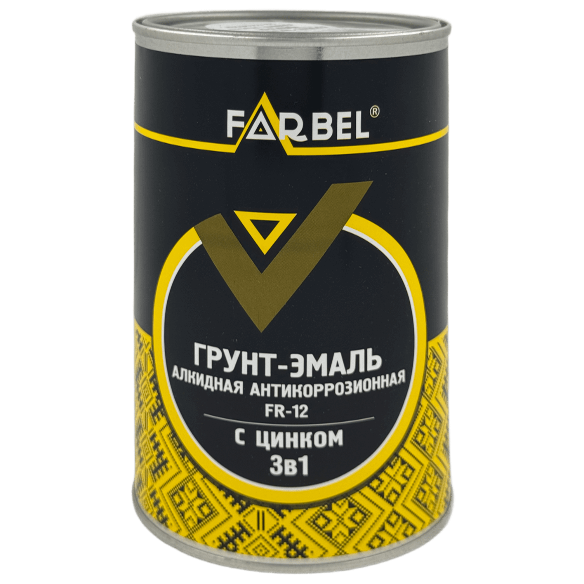 FARBEL Грунт-эмаль алкидная с цинком 3в1 1кг