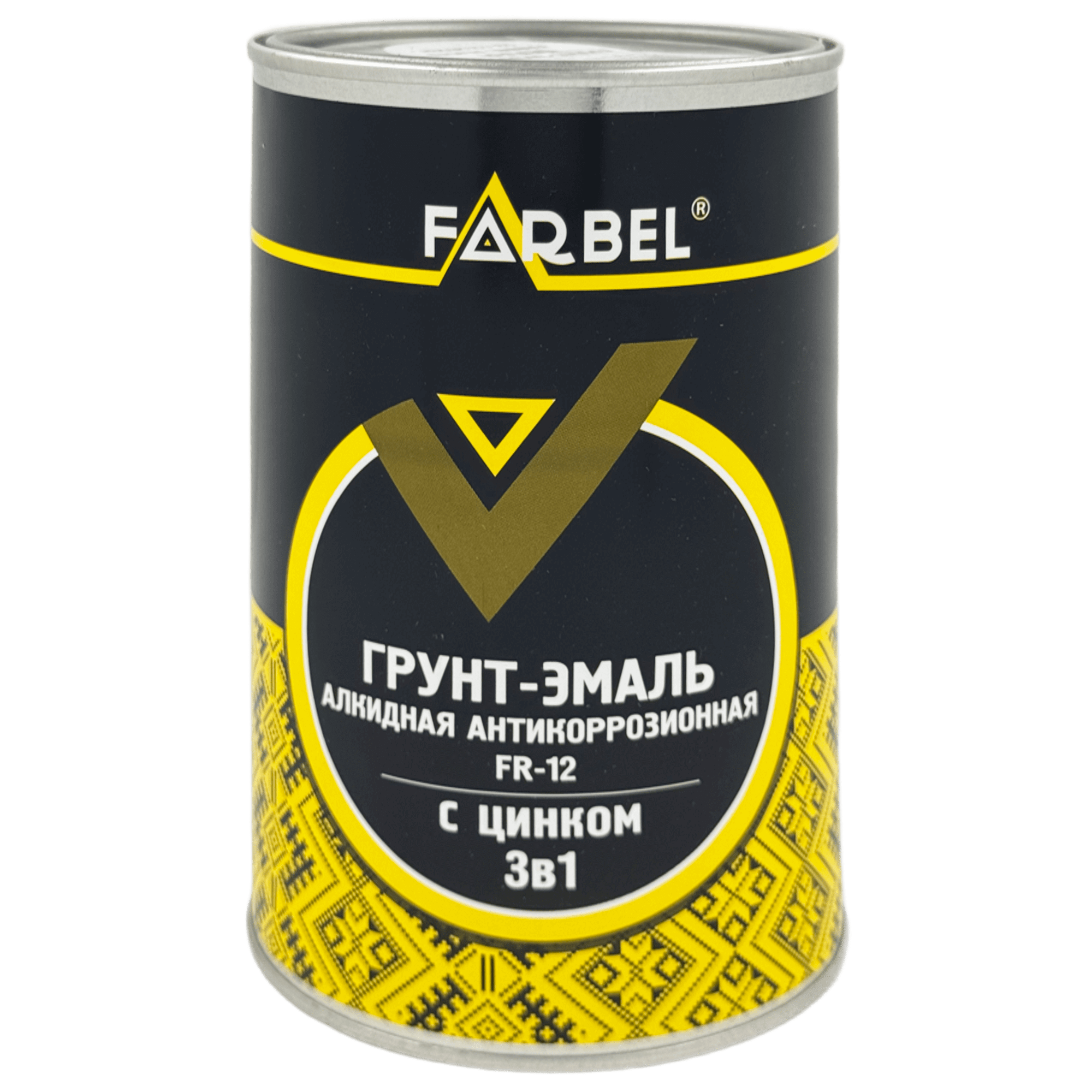 FARBEL Грунт-эмаль алкидная с цинком 3в1 1кг