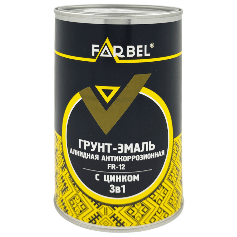 FARBEL Грунт-эмаль алкидная с цинком 3в1 1кг