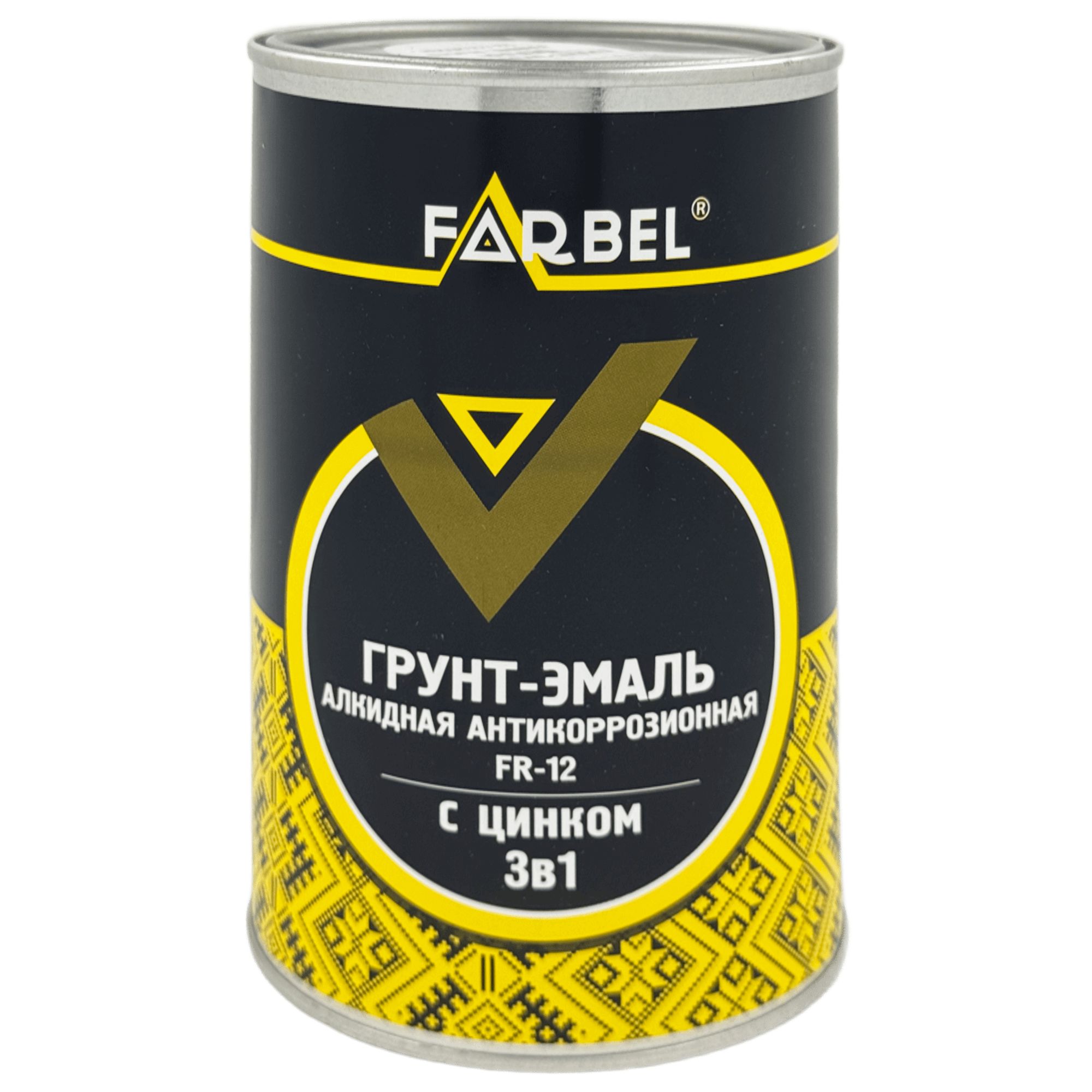 FARBEL Грунт-эмаль алкидная с цинком 3в1 1кг превью #2