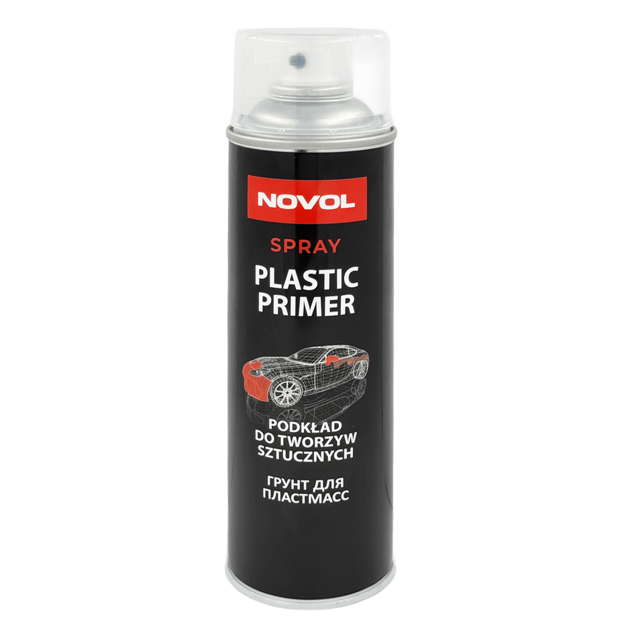 NOVOL SPRAY PLASTIC PRIMER Грунт для пластика 500мл