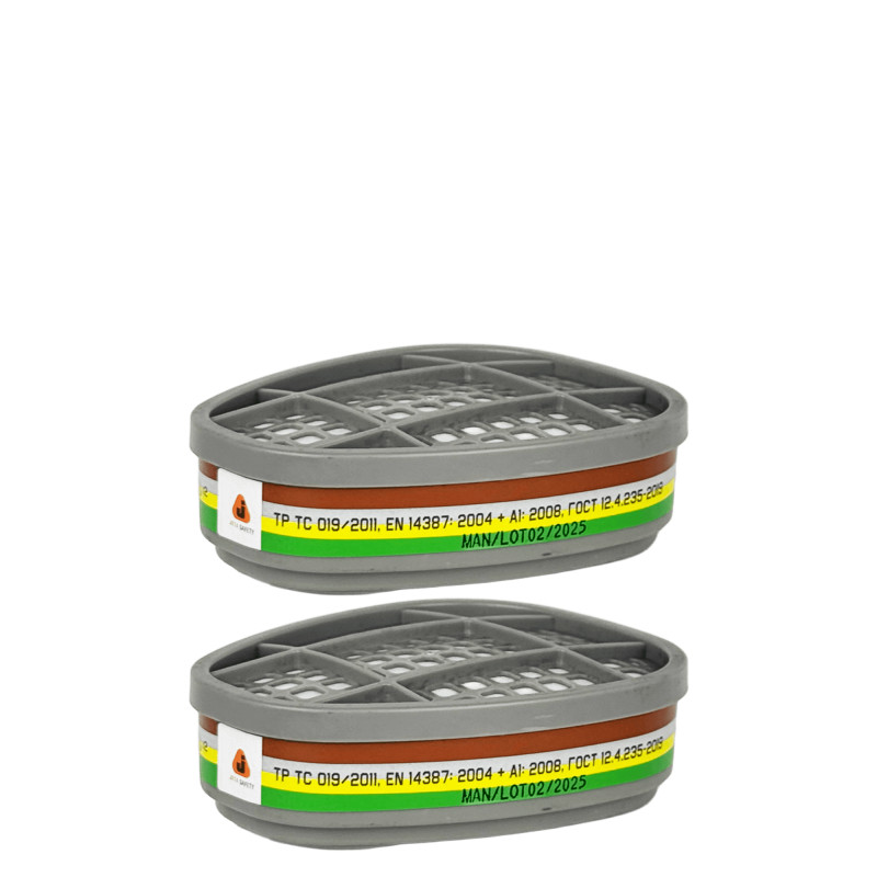 JETA SAFETY 6541 Фильтры от аммиака, органических и кислых газов A1B1E1K1