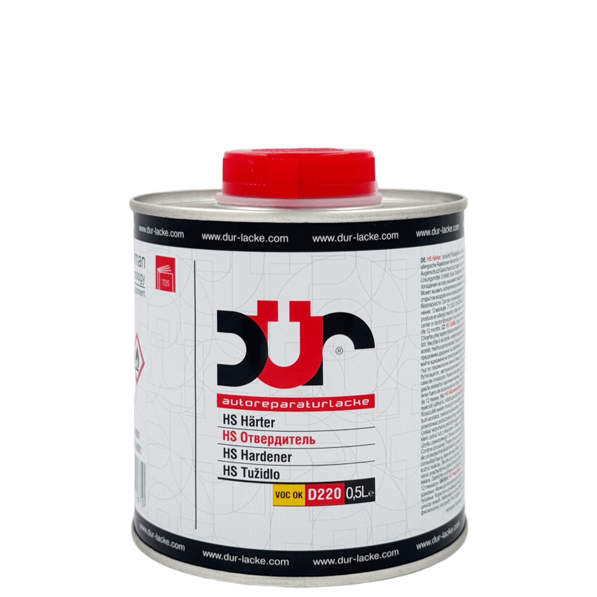 DUR D355 HS 2:1 Быстрый лак 1л + 0,5л (D220) превью #2
