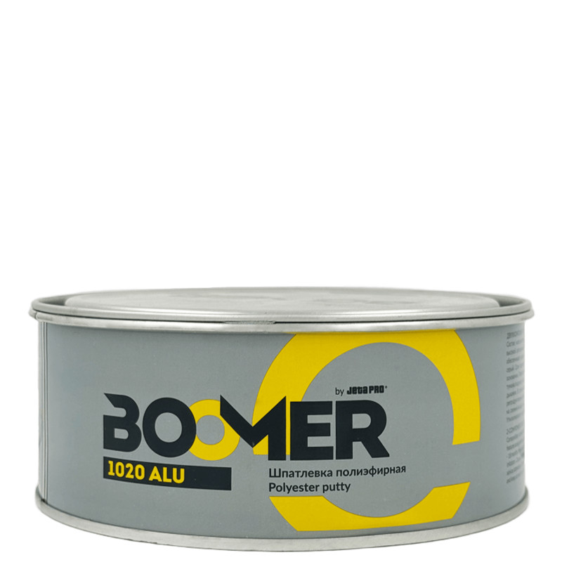BOOMER 1020 ALU Шпатлёвка с алюминиевым наполнителем 1,0 + 0,02 л