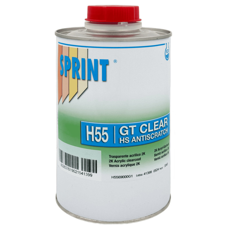 SPRINT H55 HS Anti-Scratch Лак акриловый 1л + 0,5л(C16)