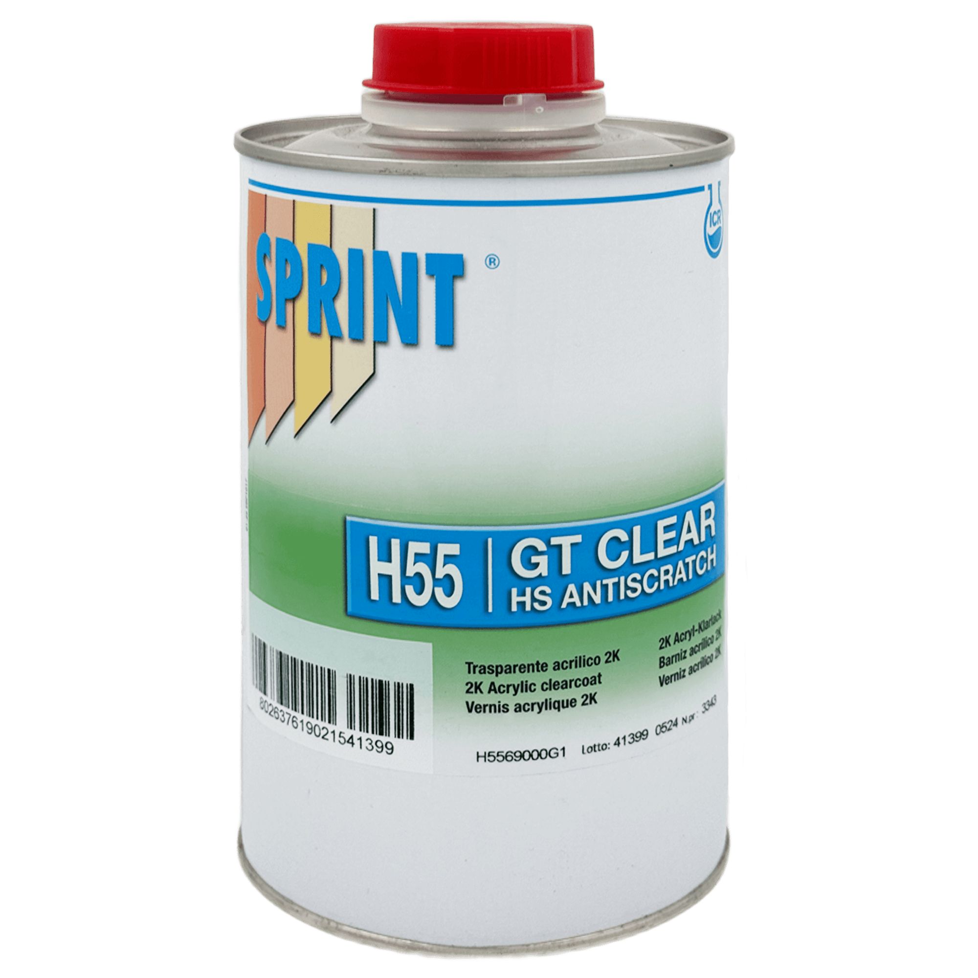 SPRINT H55 HS Anti-Scratch Лак акриловый 1л + 0,5л(C16) превью #1