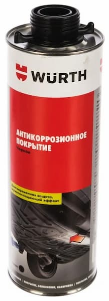 WURTH 0892072 Антикор битумно-каучуковый 1л превью #1