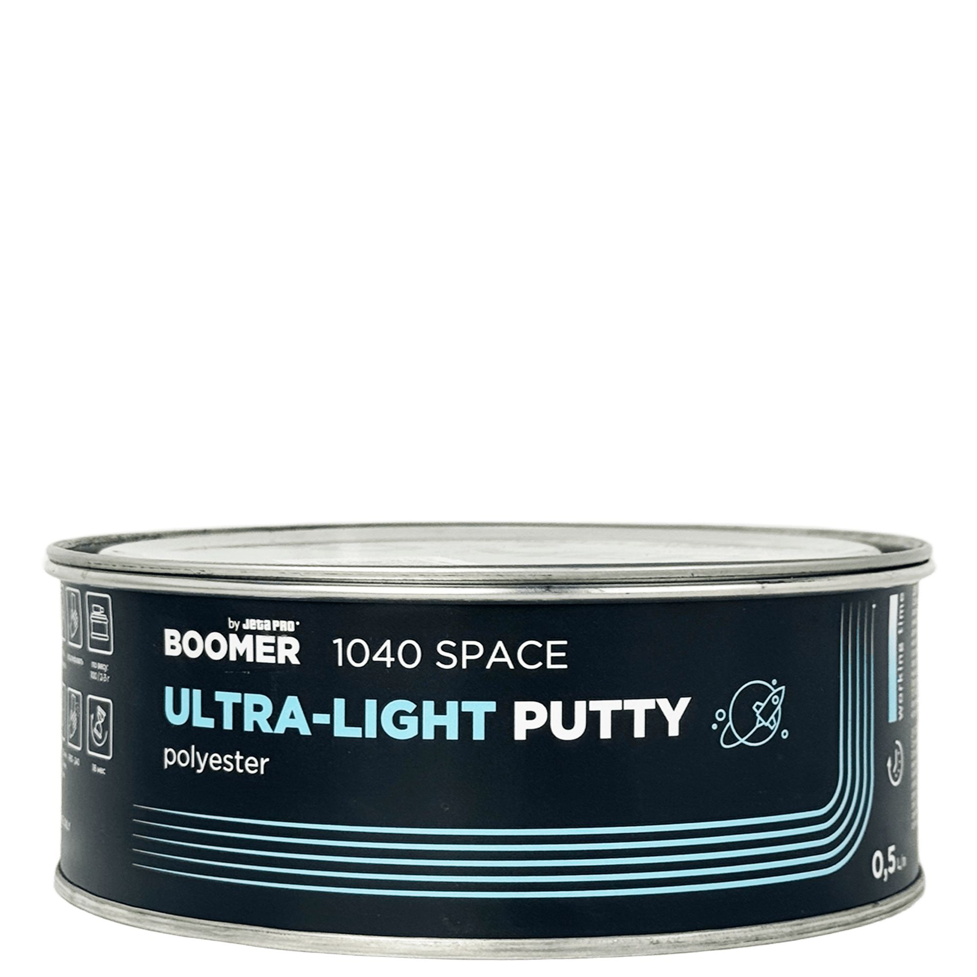 BOOMER 1040 SPACE Универсальная ультралёгкая шпатлевка 0,5+ 0,015 л превью #1