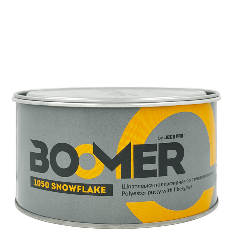 BOOMER 1050 SNOWFLAKE Полиэфирная шпатлёвка со стекловолокном 1,8 + 0,045кг