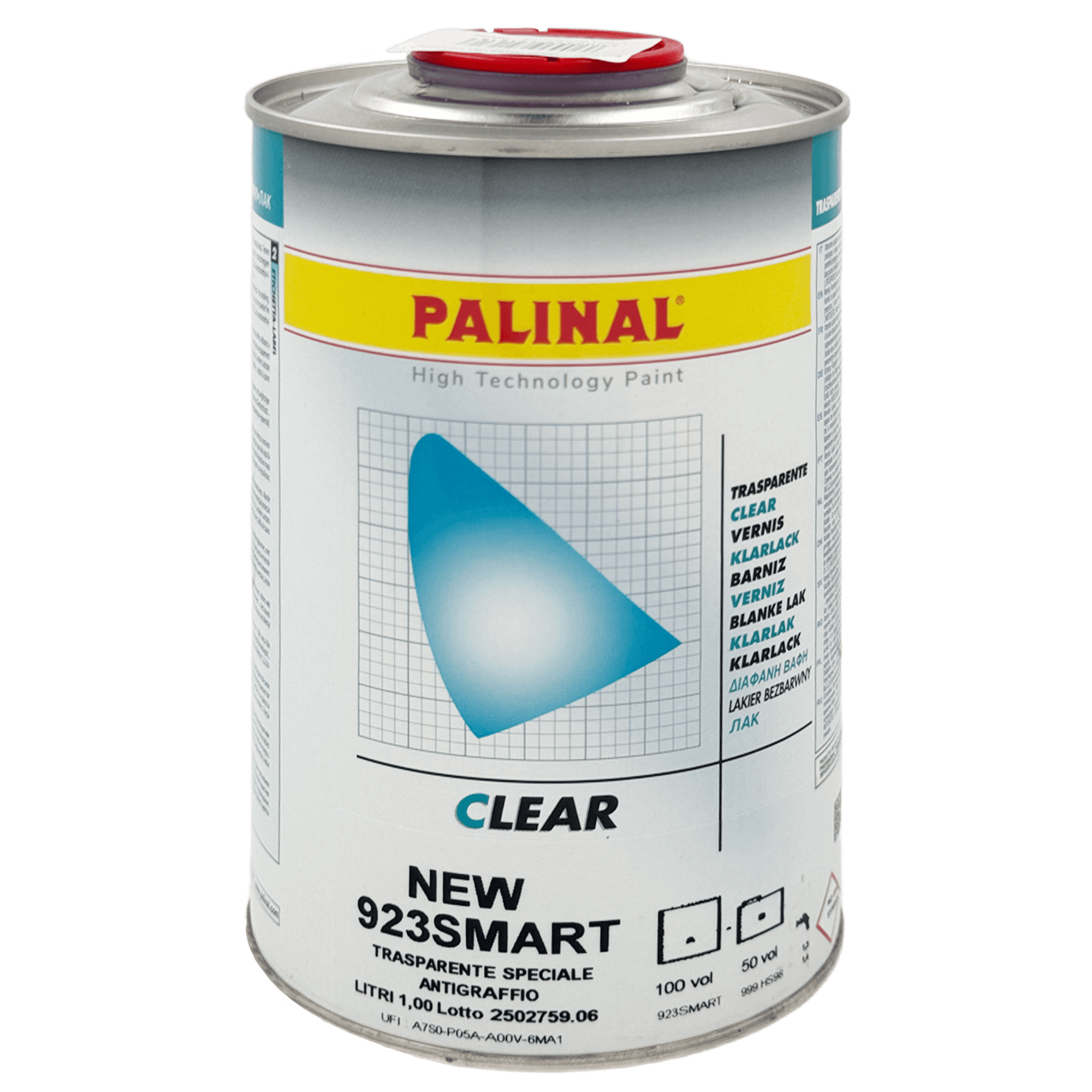 PALINAL SMART 923 2K-HS Лак акриловый 1л + 0,5л (НS98-М)