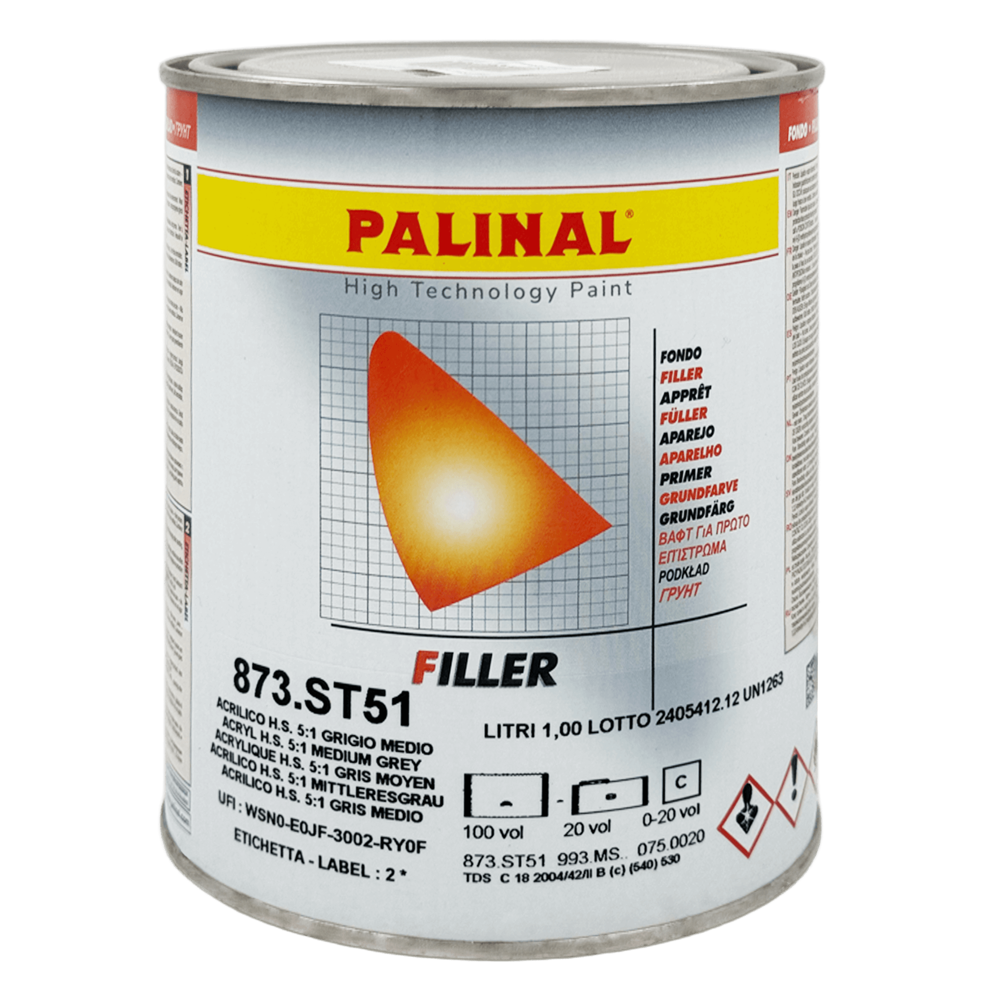 PALINAL 873 Вторичный грунт 1л + 0,2л (993.MS-B)