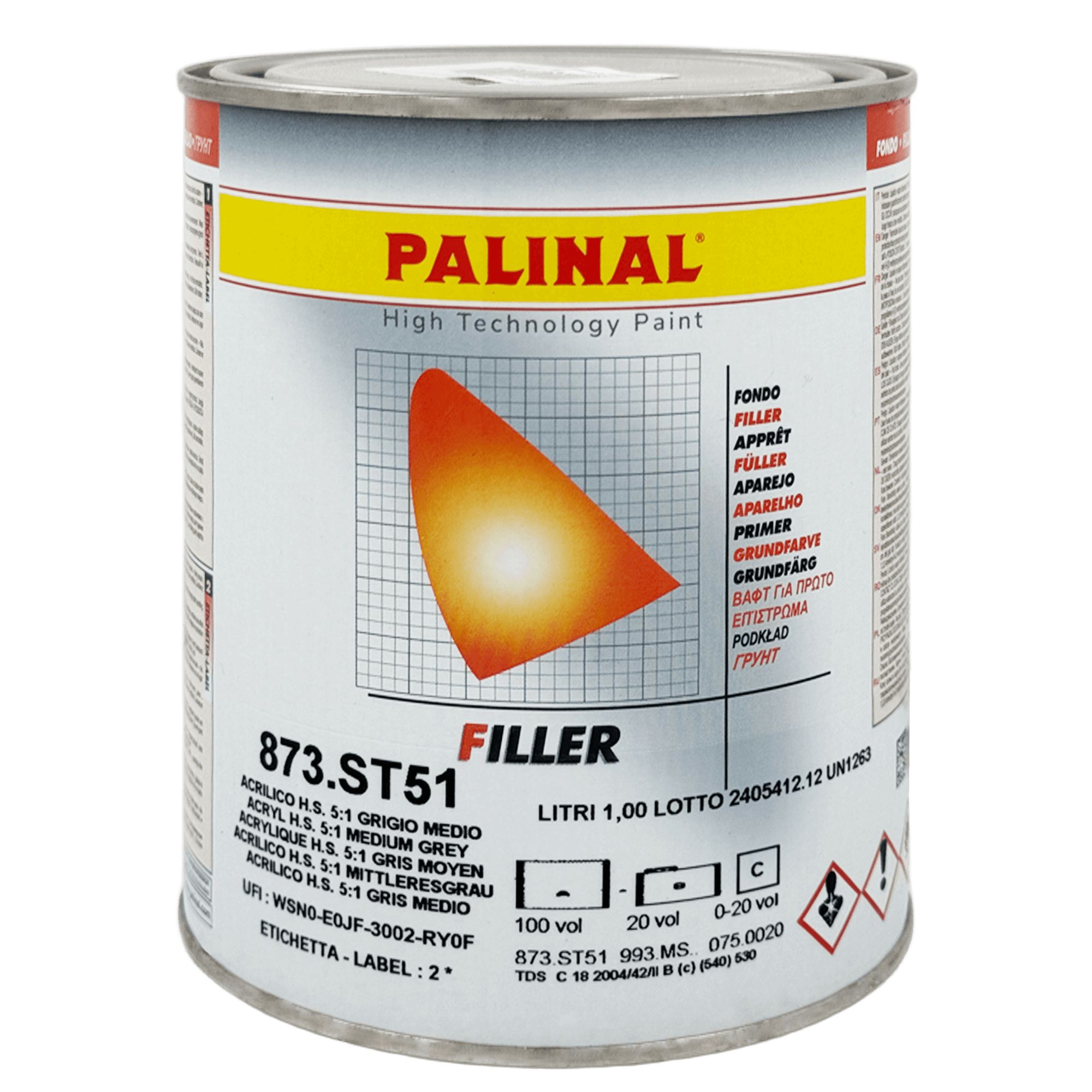 PALINAL 873 Вторичный грунт 1л + 0,2л (993.MS-B) превью #1