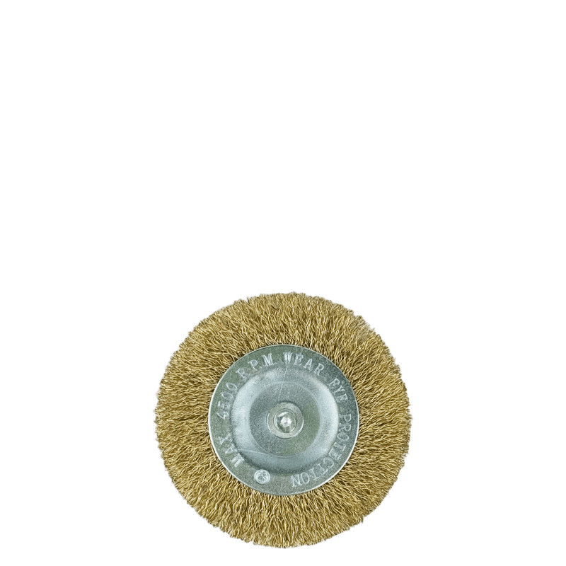 VX 7003 Кордщетка радиальная омедненная сталь 75мм 1/4