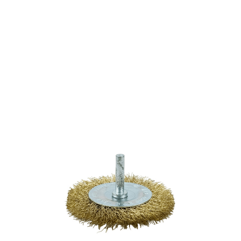 VX 7003 Кордщетка радиальная омедненная сталь 75мм 1/4