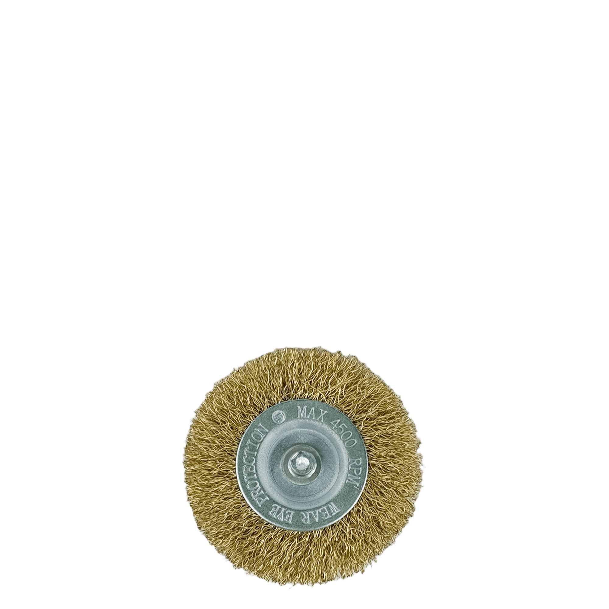 VX 7002 Кордщетка радиальная омедненная сталь 60мм 1/4 превью #1