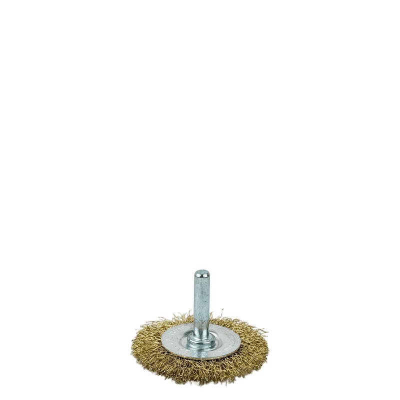 VX 7001 Кордщетка радиальная омедненная сталь 50мм 1/4