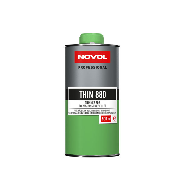 NOVOL THIN 880 Растворитель для шпатлёвки 0,5л. 