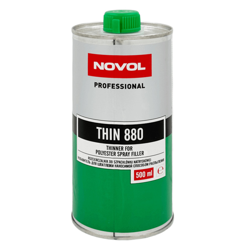NOVOL THIN 880 Растворитель для шпатлёвки 0,5л. 