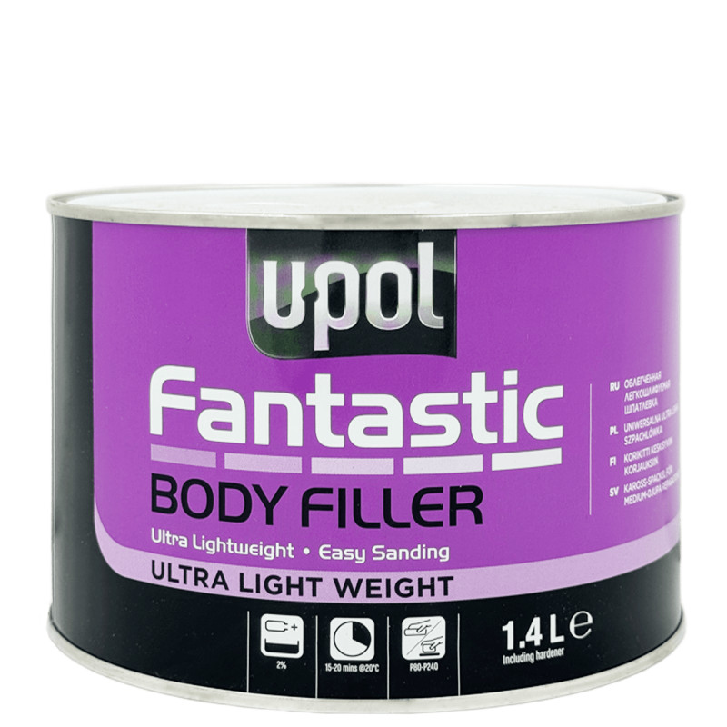 U-POL FANTASTIC Шпатлевка ультралегкая универсальная 1,4л